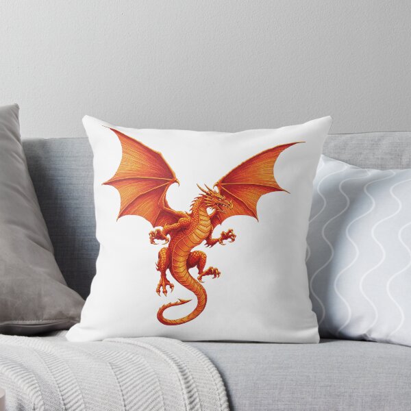 Item preview, Crimson Red Dragon Flying Fantasy Fire Beast designed and sold by TeeARTHY.