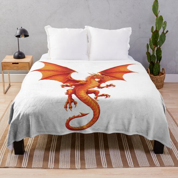 Item preview, Crimson Red Dragon Flying Fantasy Fire Beast designed and sold by TeeARTHY.