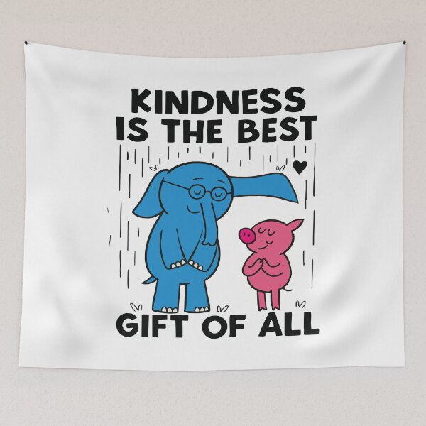Item preview, Kindness is the best gift of all,peace movement designed and sold by CloudyPress.