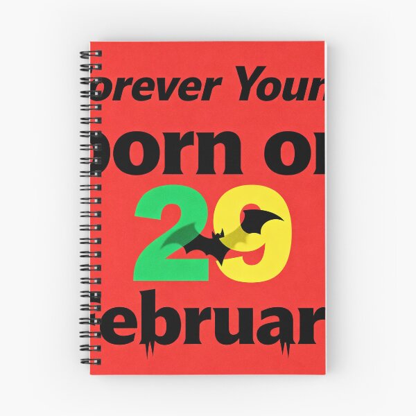 Item preview, Forever Young – Born on February 29 designed and sold by Abeshinobi.
