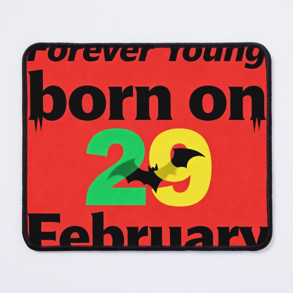Item preview, Forever Young – Born on February 29 designed and sold by Abeshinobi.