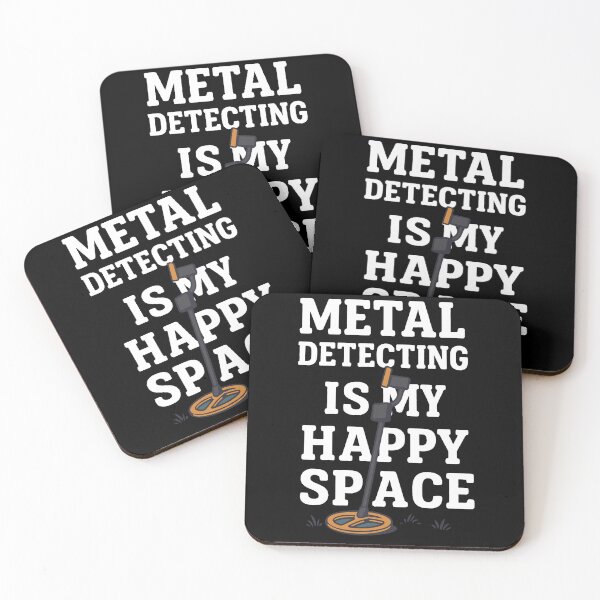 Item preview, Metal Detecting Is My Happy Space Treasure Hunt designed and sold by LuminOrb.