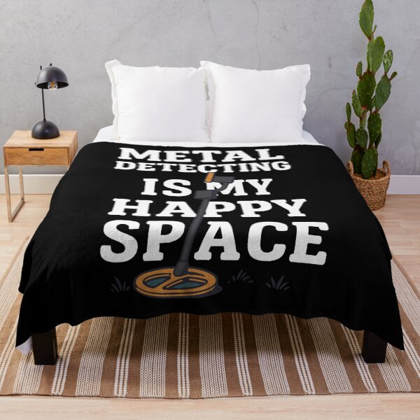 Item preview, Metal Detecting Is My Happy Space Treasure Hunt designed and sold by LuminOrb.