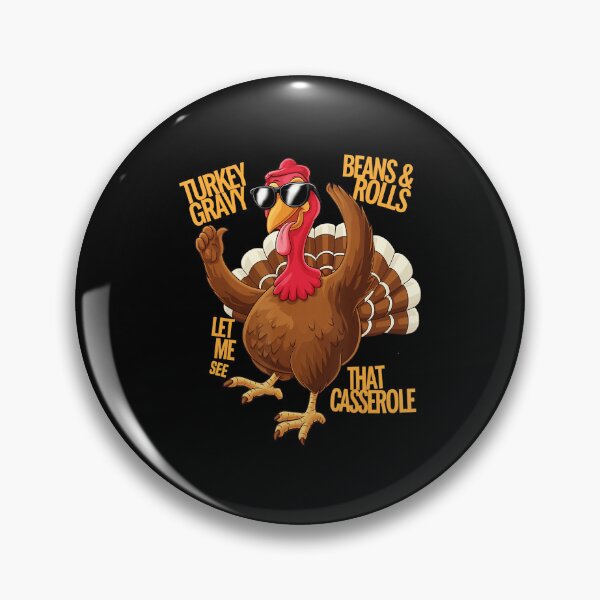 Item preview, Funny Turkey Gravy Beans And Rolls Casserole Thanksgiving  designed and sold by JEFDodsonArt.
