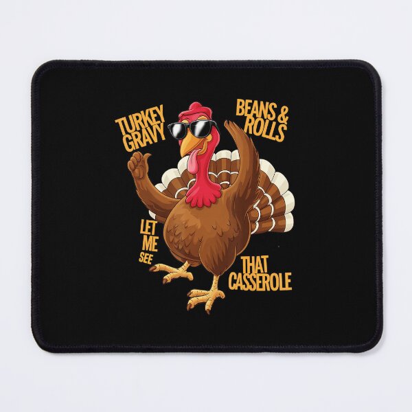 Item preview, Funny Turkey Gravy Beans And Rolls Casserole Thanksgiving designed and sold by JEFDodsonArt.