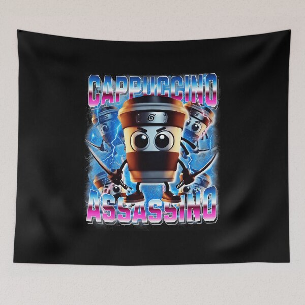 Item preview, Cappuccino-Assassino Funny Gen Z  designed and sold by jotaro210.
