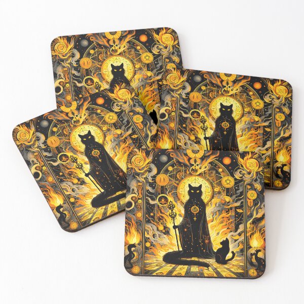 Item preview, The Queen of Wands | Mystical Anthropomorphic Tarot Art  designed and sold by Stoneflower-Art.