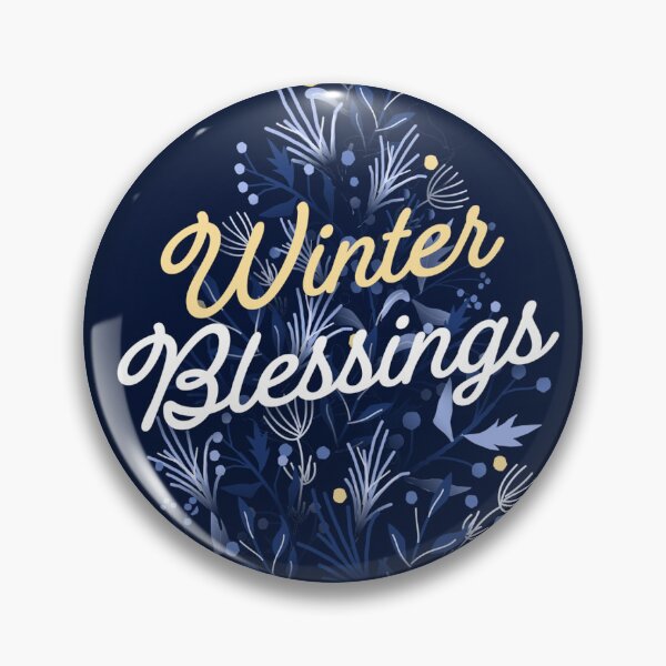 Item preview, Happy Happy Winter Solstice Winter blessings Greeting with tree branches and crescent moon designed and sold by Jdawnink.