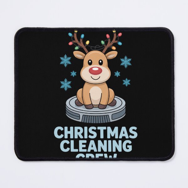Item preview, Christmas Cleaning Crew Reindeer Robot designed and sold by MooonTees.