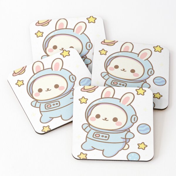 Item preview, Kawaii Bunny Astronaut designed and sold by maciejdesing.