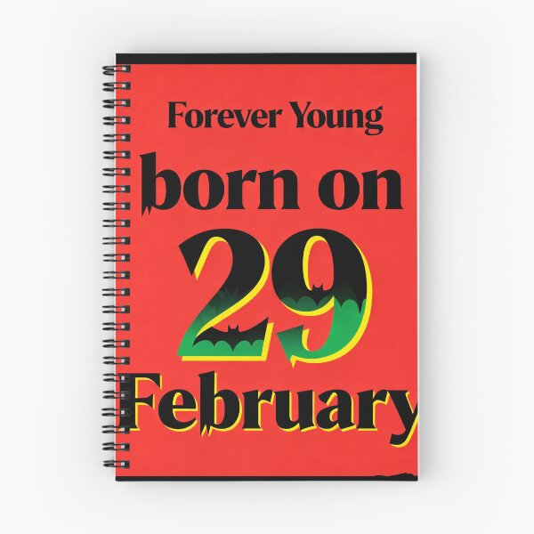 Item preview, Forever Young – Born on February 29 designed and sold by Abeshinobi.