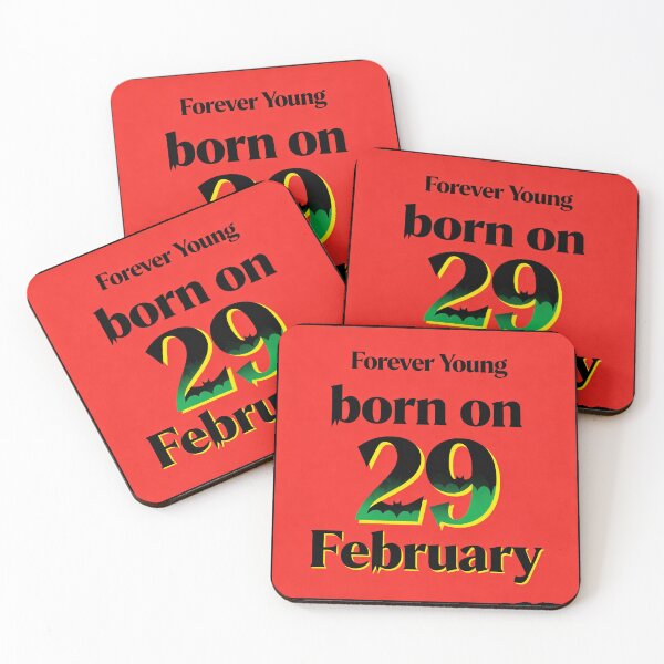 Item preview, Forever Young – Born on February 29 designed and sold by Abeshinobi.