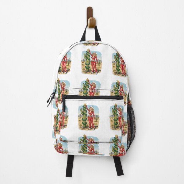 Item preview, Cowgirl Christmas tree Cactus Western Desert designed and sold by TeeARTHY.