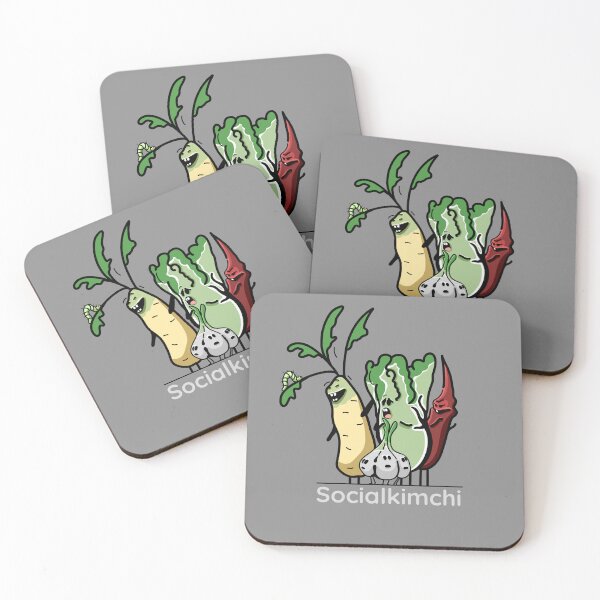 Item preview, Socialkimchi – Quirky Food Characters designed and sold by Catartnl.