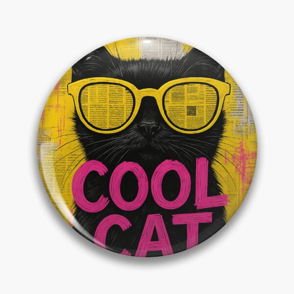 Item preview, Retro Cat Collage – Torn Cartoon Strip Fusion designed and sold by Nope Cats.