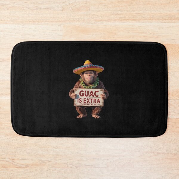 Item preview, Guardian of the Guac Bigfoot Sasquatch and El Squatcho designed and sold by dainegilbert.