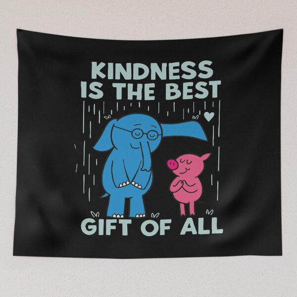 Item preview, Kindness is the best gift of all,peace movement designed and sold by CloudyPress.