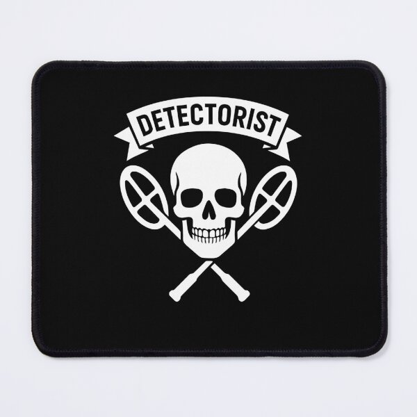 Item preview, Detectorist Skull Metal Detector Treasure Hunter designed and sold by LuminOrb.