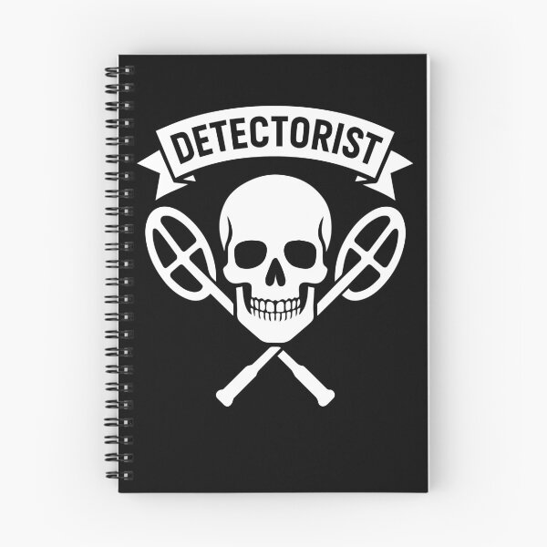 Item preview, Detectorist Skull Metal Detector Treasure Hunter designed and sold by LuminOrb.