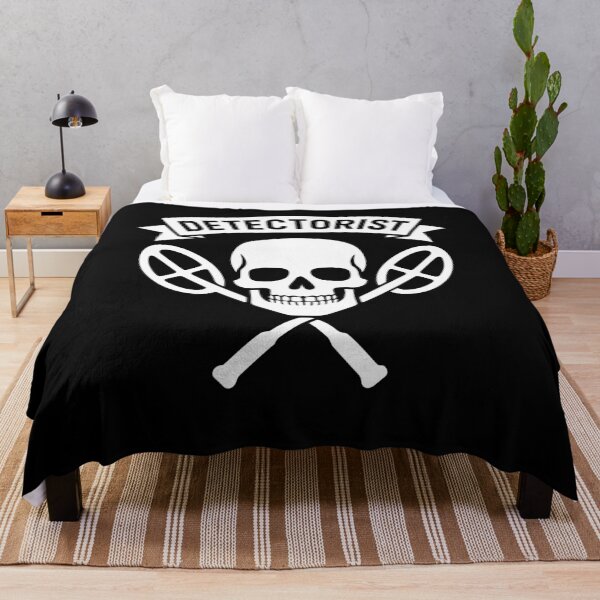 Item preview, Detectorist Skull Metal Detector Treasure Hunter designed and sold by LuminOrb.