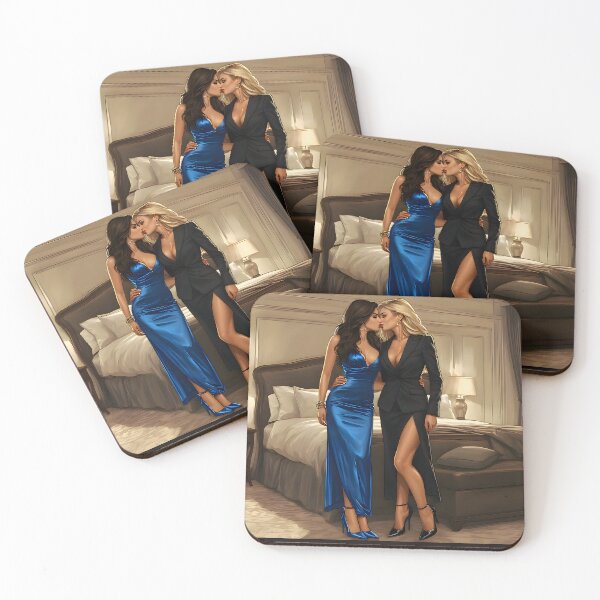 Item preview, Classy Stylish Beautiful Hotel Lovers designed and sold by Trina AI Art.