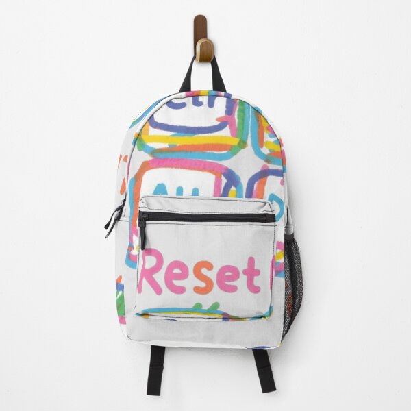 Item preview, Ctrl + Alt + Del — Reset My Life, Cute Childlike Doodle Keyboard Design designed and sold by HappySproutArt.