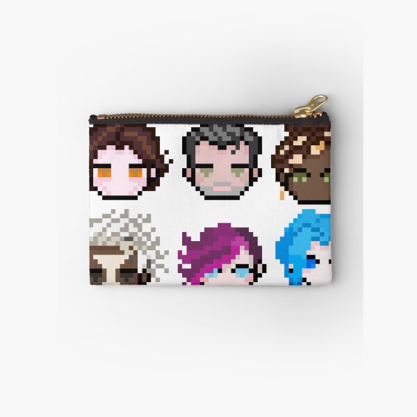 Artikelvorschau, Arcane Pixel Charaktere – Jinx, Vi, Jayce, Ekko, Mel & Viktor entworfen und verkauft von SaraSoraya.