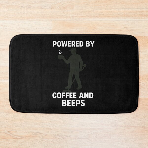 Item preview, Powered By Coffee And Beeps Metal Detecting designed and sold by LuminOrb.