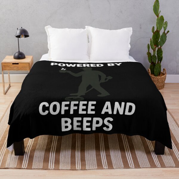 Item preview, Powered By Coffee And Beeps Metal Detecting designed and sold by LuminOrb.