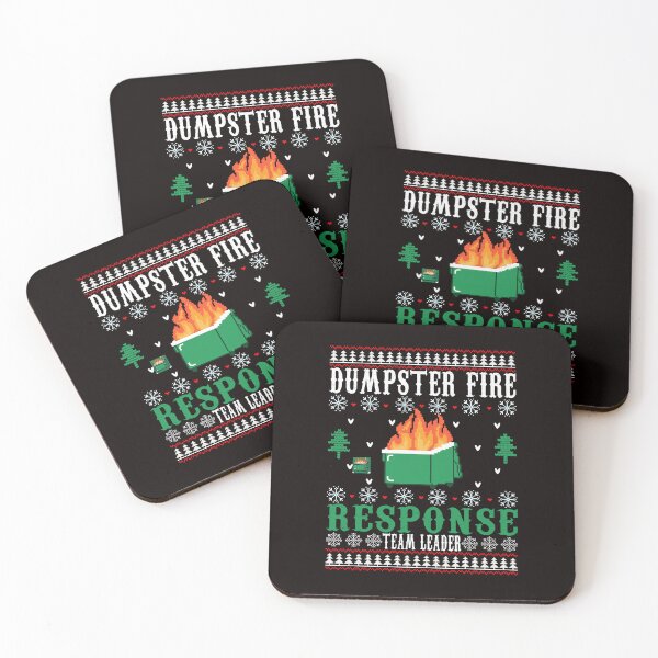 Item preview, Dumpster Fire Response Leader Funny Holiday Chaos Winter  designed and sold by torildorxop.