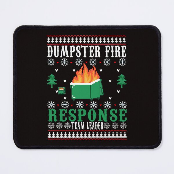 Item preview, Dumpster Fire Response Leader Funny Holiday Chaos Winter designed and sold by torildorxop.