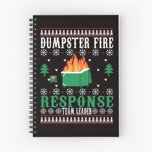 Item preview, Dumpster Fire Response Leader Funny Holiday Chaos Winter  designed and sold by torildorxop.