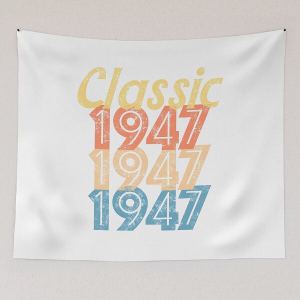 Item preview, Vintage RETRO 1947 birthday designed and sold by Mmastert.