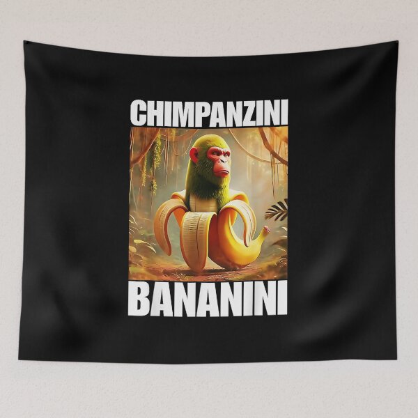 Item preview, Chimpanzini Bananini - Italian Brainrot Meme  designed and sold by jotaro210.