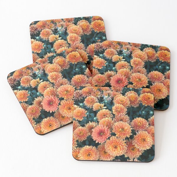 Item preview, Orange Chrysanthemum Photograph designed and sold by ABeasEyeView.