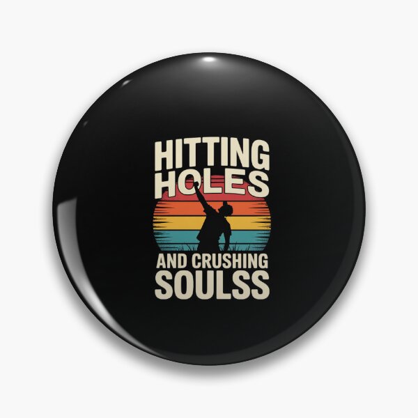 Item preview, Hitting Holes And Crushing Souls Bigfoot Cornhole designed and sold by dainegilbert.