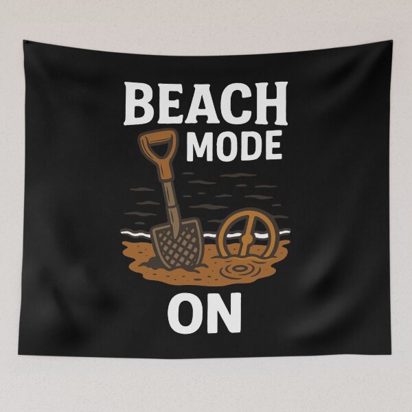 Item preview, Beach Mode On Metal Detecting Adventure designed and sold by LuminOrb.