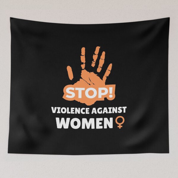 Item preview, Stop Violence Against Women designed and sold by ANNINOART ⭐⭐⭐⭐⭐.