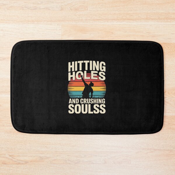 Item preview, Hitting Holes And Crushing Souls Bigfoot Cornhole designed and sold by dainegilbert.