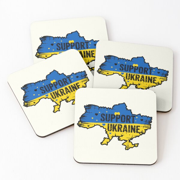 Item preview, Support Ukraine Map Design | Ukrainian Flag Colors Solidarity Print designed and sold by cabana.space.
