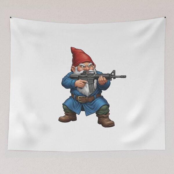 Item preview, Christmas Gnome Tactical designed and sold by RAWLIFEGRAPHIC.