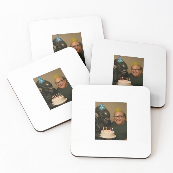 Item preview, Danny devito Xenomorph terminator alien party hat birthday funny prank meme gift weird designed and sold by CheeseBlueprint.