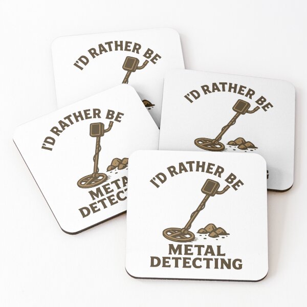 Item preview, I'd Rather Be Metal Detecting Treasure Hunter designed and sold by LuminOrb.