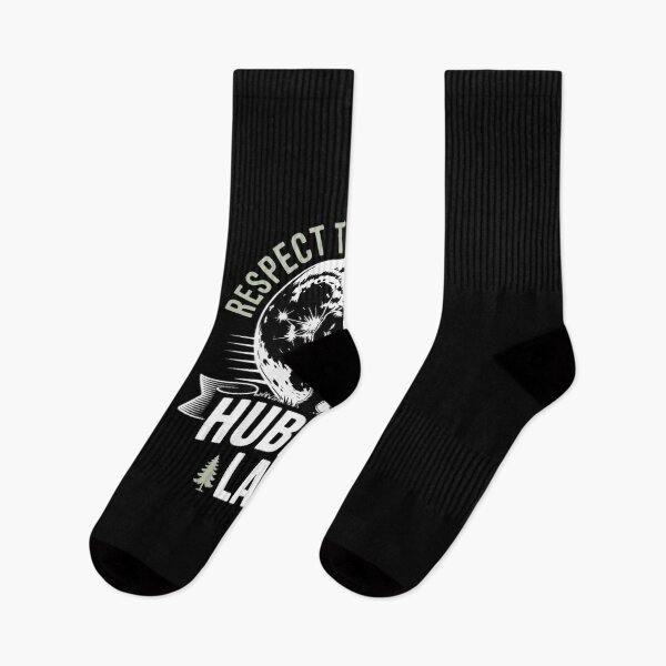 Item preview, Hubbard Lake Michigan Respect Locals Bigfoot Sasquatch Moon designed and sold by dainegilbert.