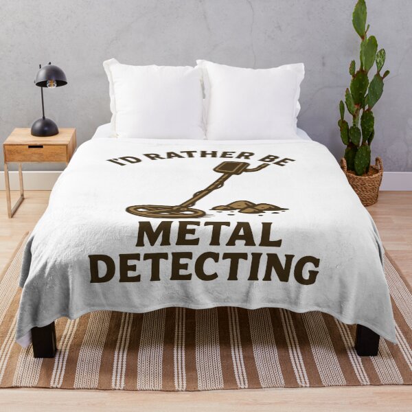 Item preview, I'd Rather Be Metal Detecting Treasure Hunter designed and sold by LuminOrb.