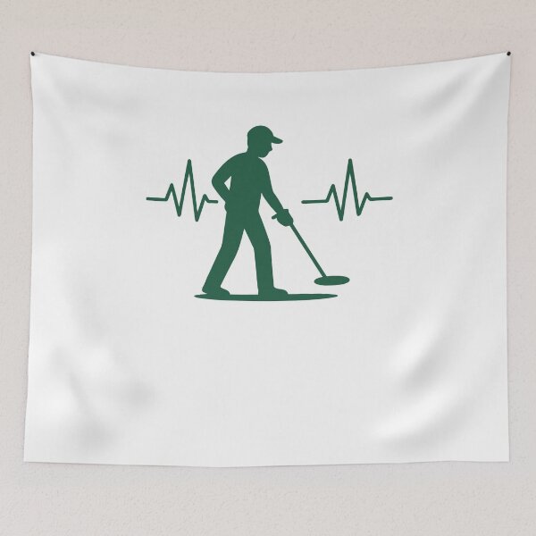 Item preview, Heartbeat Metal Detecting Treasure Hunter designed and sold by LuminOrb.