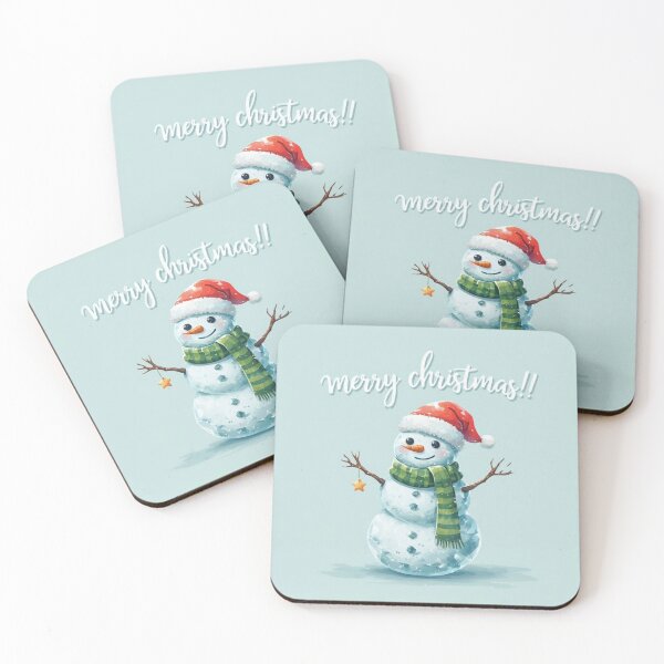 Item preview, Merry Christmas Cute Snowman designed and sold by Shs-Kenya.