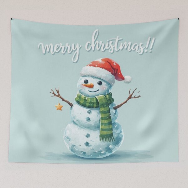 Item preview, Merry Christmas Cute Snowman designed and sold by Shs-Kenya.