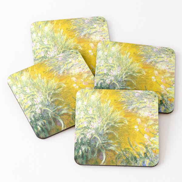 Item preview, Monet The Path Through The Irises 1914 designed and sold by PureVintageLove.