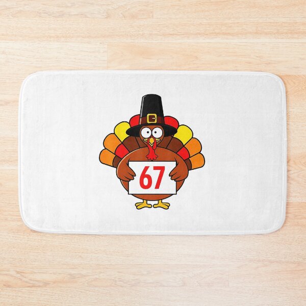 Item preview, 67 Meme Funny Six Seven Humor 67 Thanksgiving Turkey  designed and sold by gladysenglish.